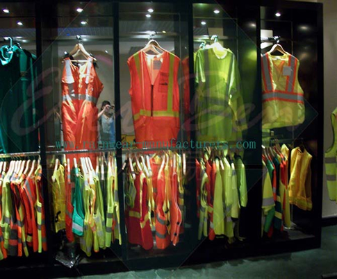 high visibility clothing suppliers sample room